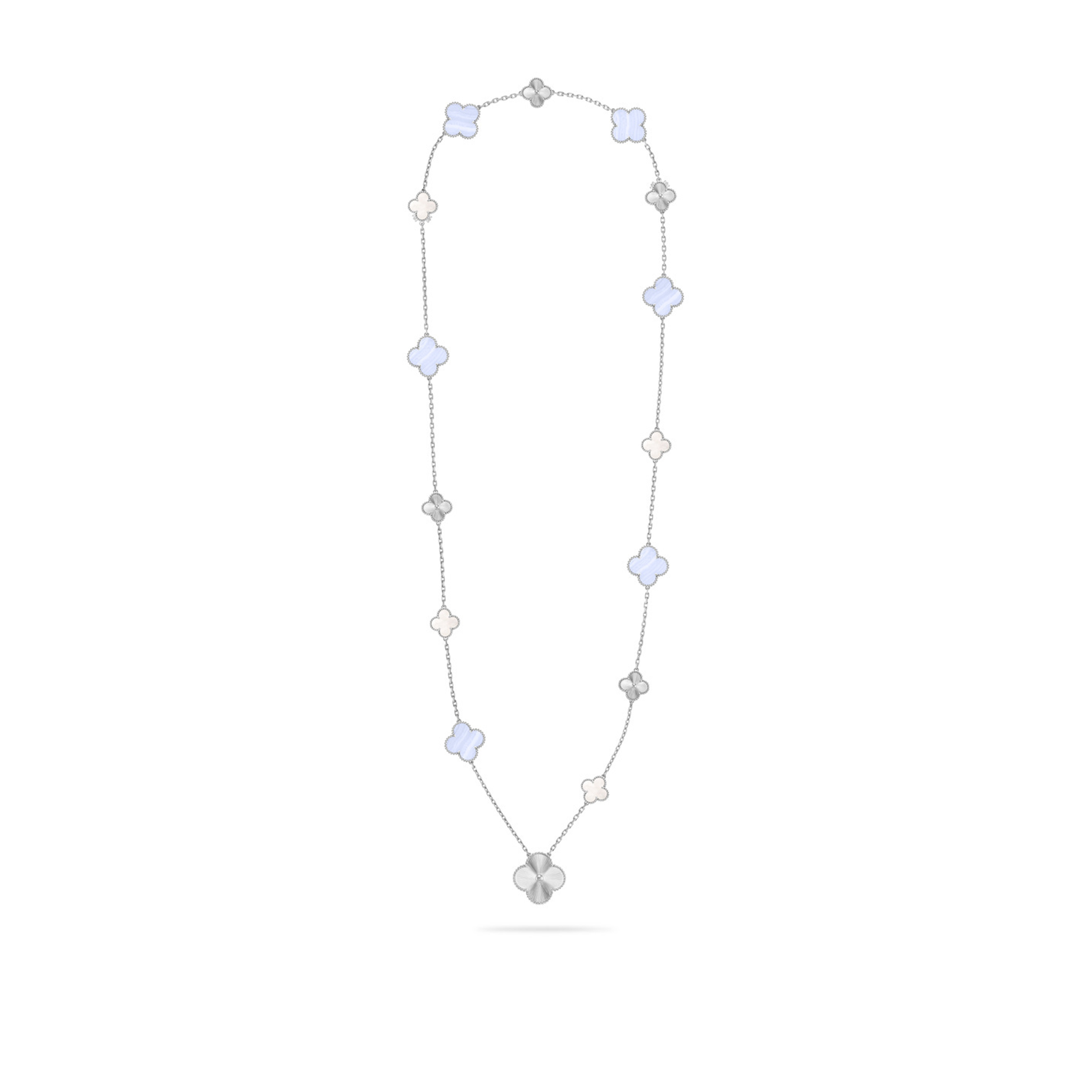 V*n Cl**f arpels magic alhambra transformable long necklace, 15 motifs vcarpgv000